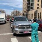 Quarantine protester calling a nurse a Chinese agent and a closeted homosexual