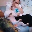 When you're really getting into the movie and dad is there to reassure you (with sound)😲🥰