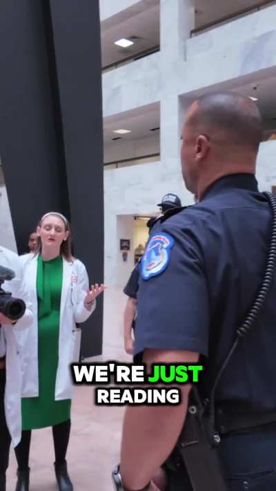 Video of Doctors Against Genocide co-founders arrest, while other members are threatened with arrest