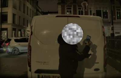 Anyone know what was this guy doing?