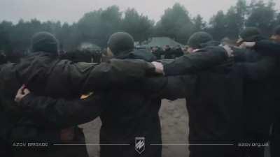 Another batch of recruits graduated the Azov military course, one of the toughest in the Ukrainian army. They officially received their elbow patches in the graduation ceremony. Azov helped liberate Mariupol once and they will do it again, now as a full-f