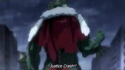 JUSTICE CRASH!