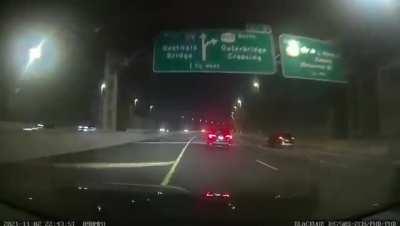 Had to lose this maniac breaking me down in the middle of the expressway coming out with a baseball bat. All because I told him to get off the phone while driving. Unreal. Dangerous people