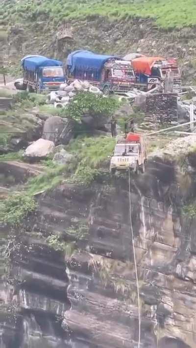 Sometimes going around the mountains