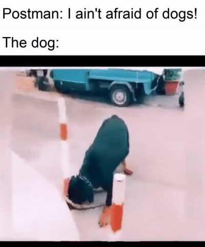 He'd better know how to run fast