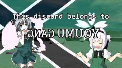 This discord belongs to Youmu gang