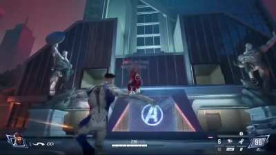 Mister Fantastic's grab attack looks real fun to use