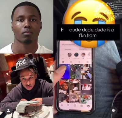 NJ Opp PC Baby Draco got confiscated of his possessions during a hood vlog 🤣 ik this was gonna happen to this goofy sooner or later