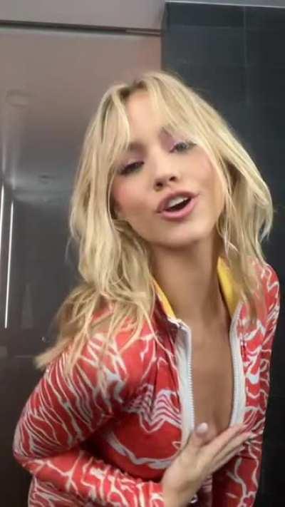 Red and White jumper