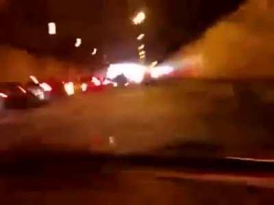 WCGW driving through a tunnel at 190 km/h