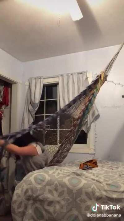 Let’s put a hammock in the room
