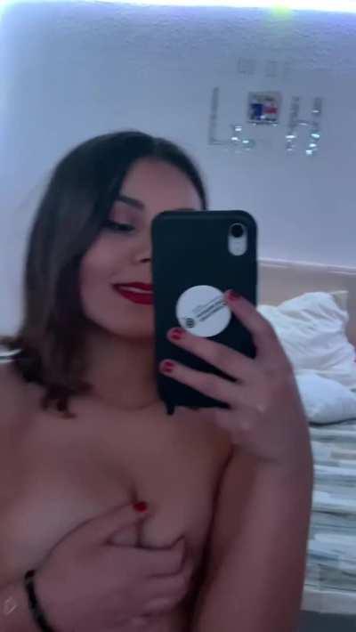 Hope my tits make you smile