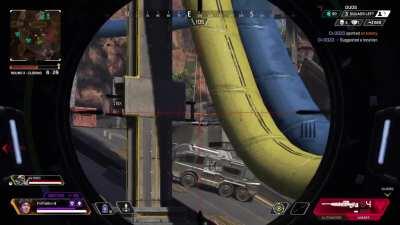 Sniped off a jump tower. Exciting!