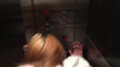 Productive use of time when stuck in the elevator