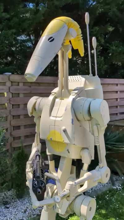 Roger! I made my own B1 battle droid!