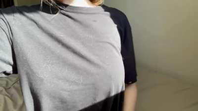 Nicest tits you’ll ever see;)