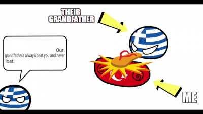 Least butthurt Gayreek (not mine)