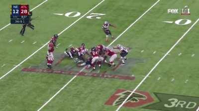 [Highlight] NFL's Greatest Moments of the 2010s: 28-3. The Patriots overcome a 25 point deficit by scoring 31 unanswered points to beat the Falcons in Super Bowl 51 (Feb 2017)