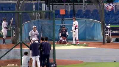 Either Samurai Japan is in trouble or Ohtani is gonna be a monster (again) in 2026 (@MLBNetwork)