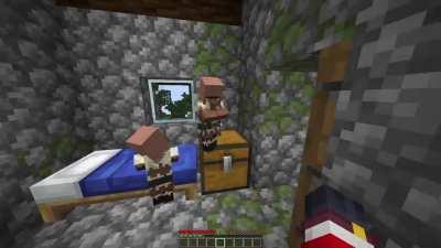 Thought you all would like this after seeing many many poorly treated villagers :D (eyebleach)