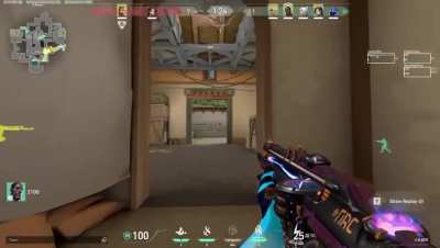 Crazy spray transfer