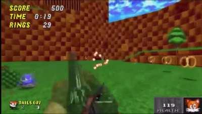 “We don’t want Tails to be a wimp in the next game!” Tails in the next game: