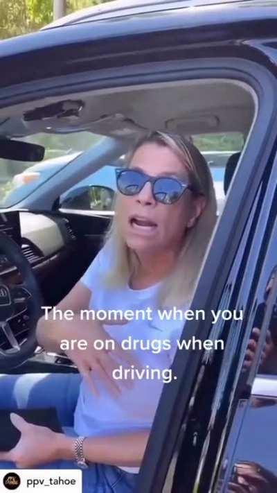 Driving while on drugs