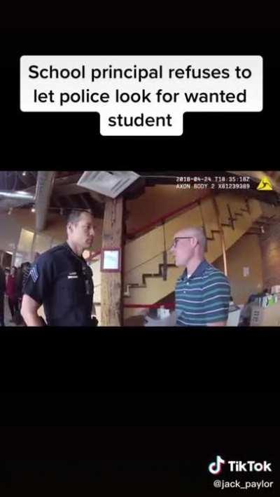 Hipster Principal ain’t snitching on no one