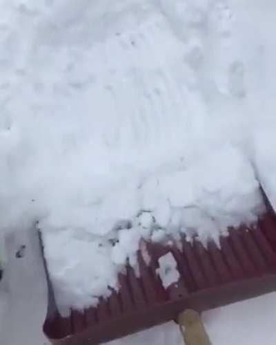 He is really enjoying