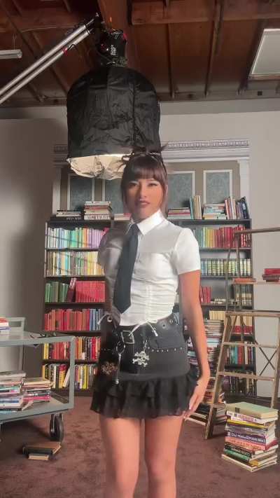 Hottie Xochitl Gomez for Hot Topic Social Collision