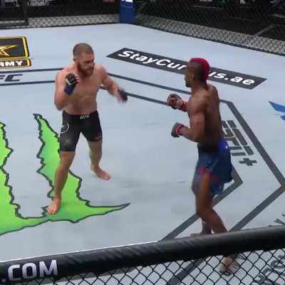 Rafael Fiziev pulls off Matrix move