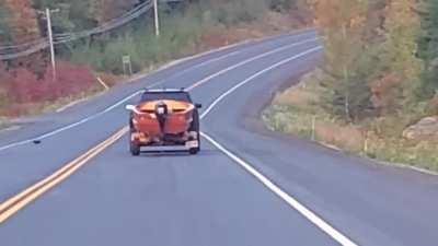 Just like my dog, I am guessing the boat is excited to go out?