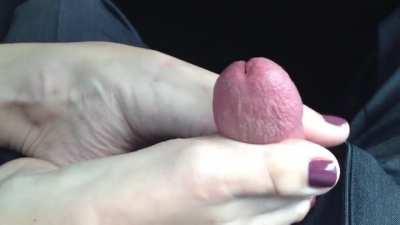 One of the best car footjobs ever