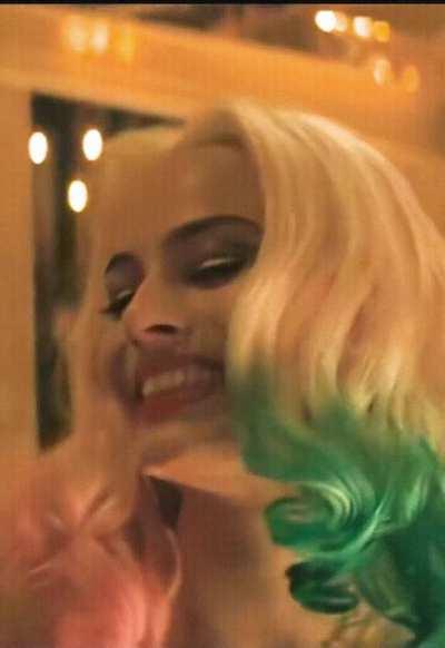 Margot Robbie gets on top you, commanding you to satisfy her or else 