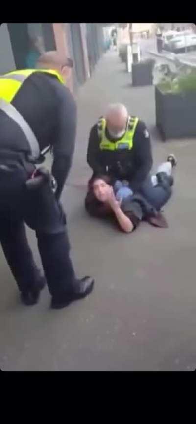 It’s mandatory to wear a mask in Melbourne, Australia.