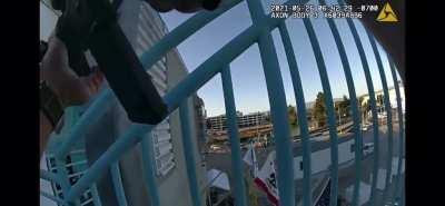 New police body-cam footage from the Santa Jose VTA yard shooting that left 10 people dead including the shooter.