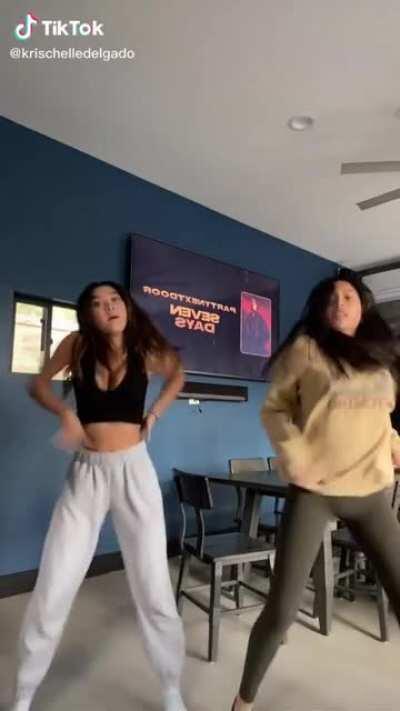 Krischelle & friend dance #2