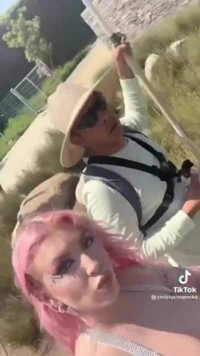 She likes to troll homophobic biblethumpers