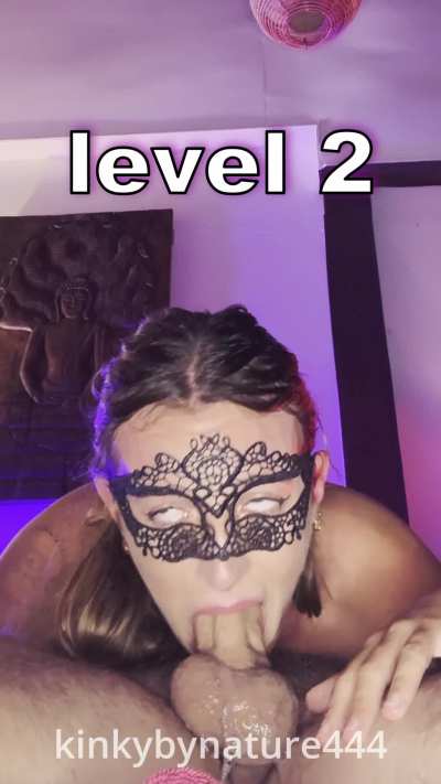 Can she handle this cock past level 3?