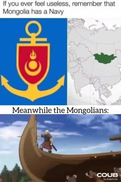 Mongolians are savage