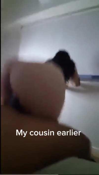 Cousin likes to play hard