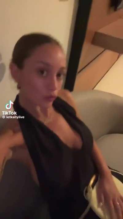 Hot Brunette with natural Breasts