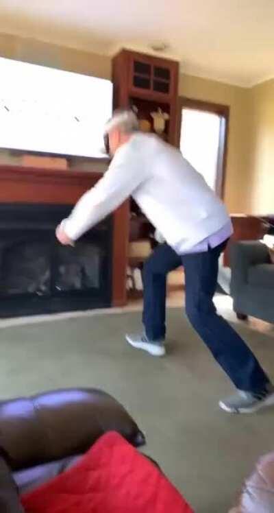 Trying VR for the first time