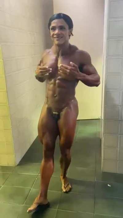 Brazilian FBB contest backstage