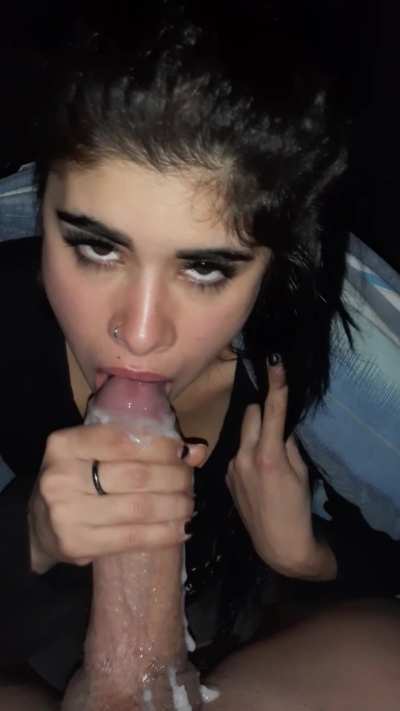 Next time I'll swallow it, please don't be mad at me