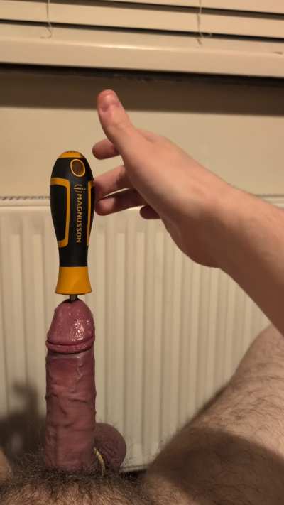 Purple Cock Getting Screwed