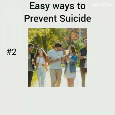 some best ways to prevent Suicide