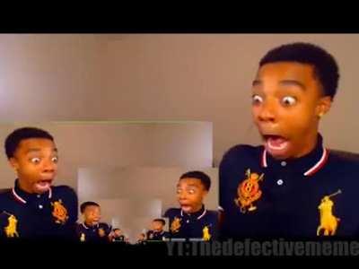 Me falling down the stairs