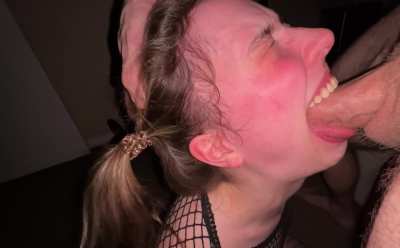 Gag it down good girl