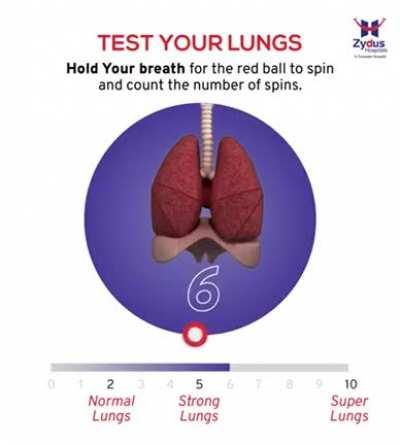 Проверьте качество своих лёгких по десятибалльной шкале. Задержите дыхание и запустите видео. Без рикролла, честно